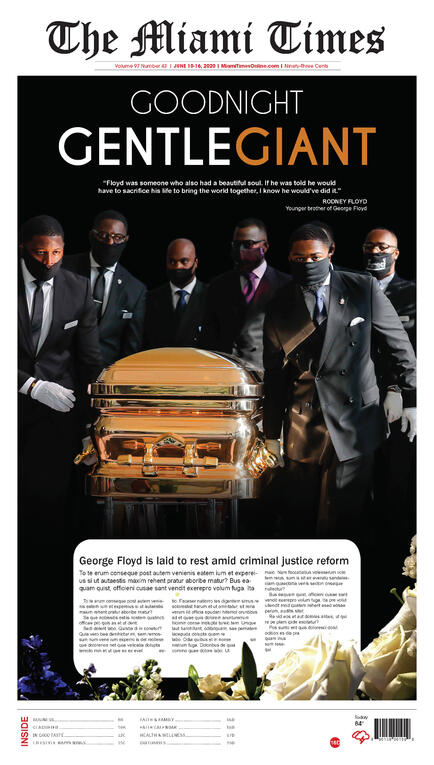 Miami Times Front Page